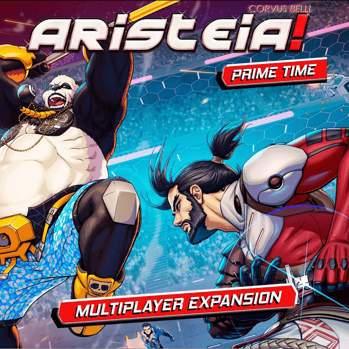 Aristeia!: Prime Time board game cover