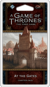 A Game of Thrones: The Card Game (Second Edition) – At the Gates board game cover