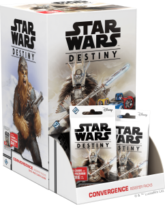 Star Wars: Destiny – Convergence Booster Pack board game cover