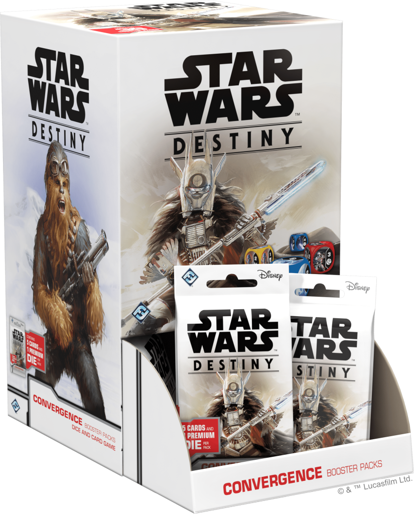 Star Wars: Destiny – Convergence Booster Pack board game cover