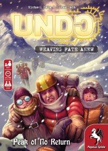 Undo: Peak of No Return board game cover