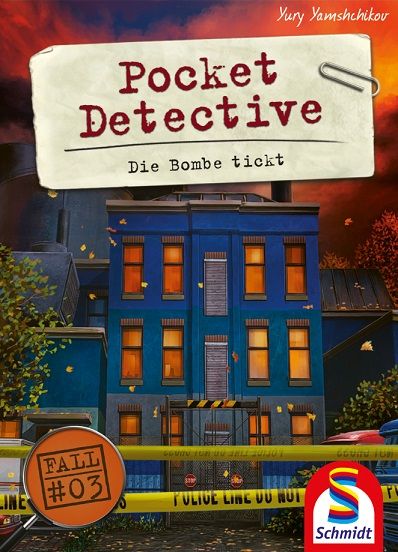 Pocket Detective: Die Bombe tickt board game cover
