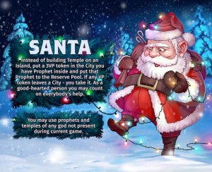 Flick of Faith: Santa God Promo board game cover
