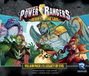 Power Rangers: Heroes of the Grid – Villain Pack #3: Legacy of Evil board game cover