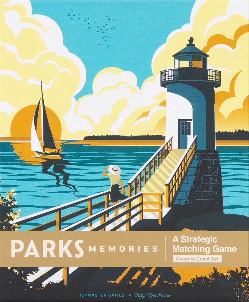 PARKS Memories: Coast to Coast board game cover