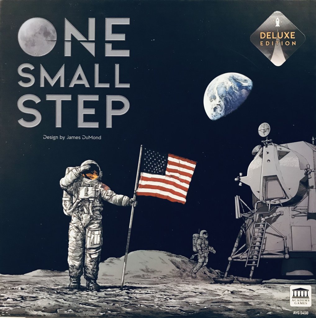 One Small Step: Deluxe Edition board game cover