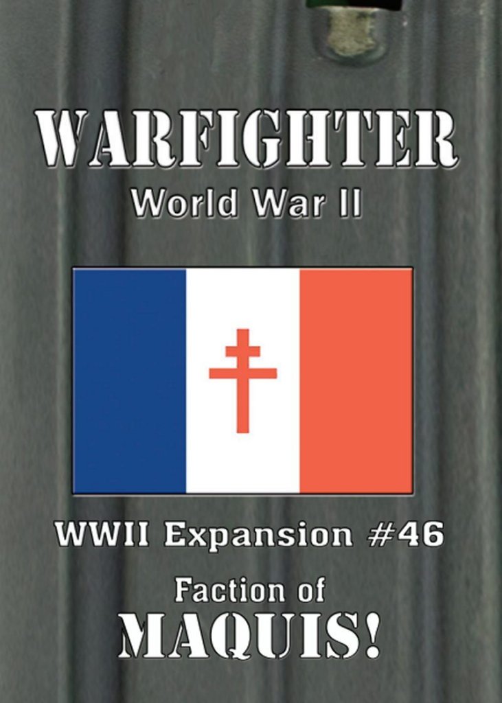 Warfighter: WWII Expansion #46 – Maquis board game cover