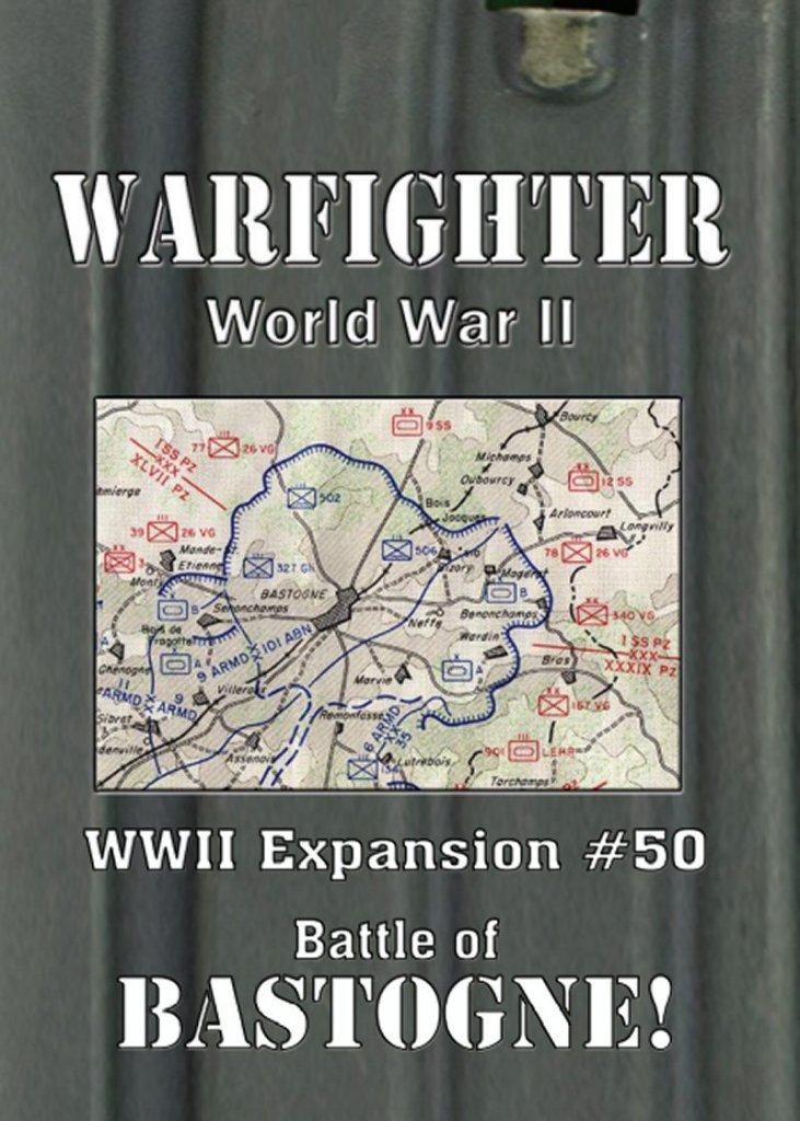 Warfighter: WWII Expansion #50 – Bastogne board game cover