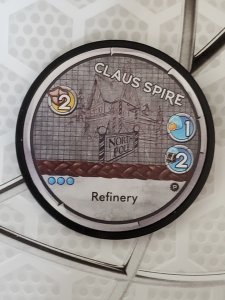 Cloudspire: Claus Spire board game cover