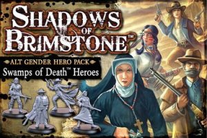 Shadows of Brimstone: Swamps of Death – Alt Gender Hero Pack board game cover
