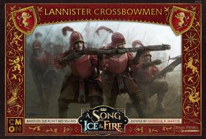 A Song of Ice & Fire: Tabletop Miniatures Game – Lannister Crossbowmen board game cover