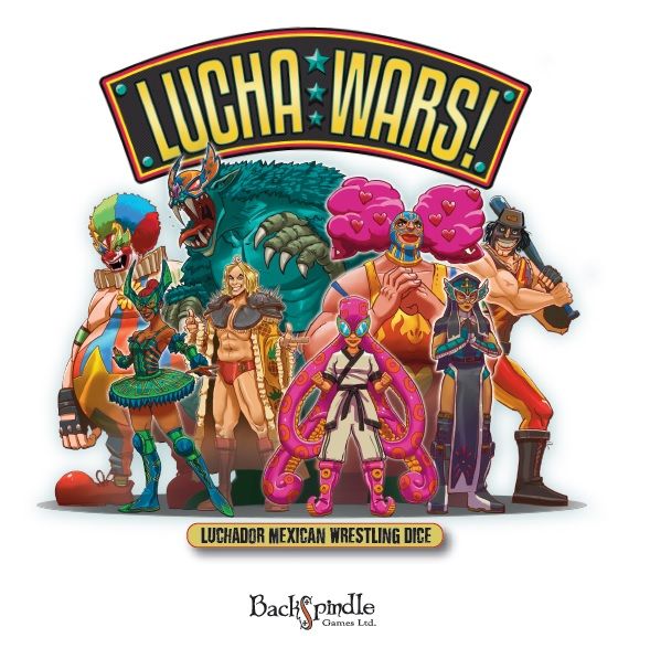 Lucha Wars board game cover