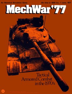MechWar ’77: Tactical Armored Combat in the 1970’s board game cover