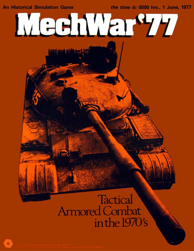 MechWar ’77: Tactical Armored Combat in the 1970’s board game cover