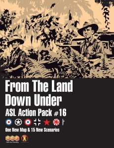 ASL Action Pack #16: From the Land Down Under board game cover