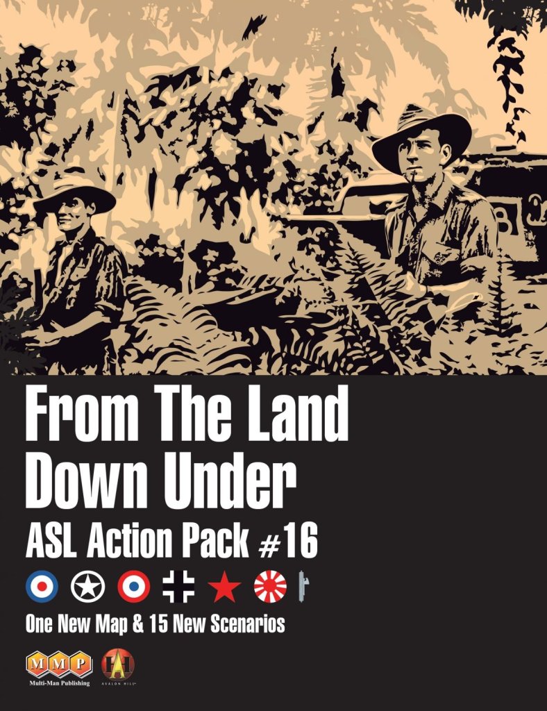 ASL Action Pack #16: From the Land Down Under board game cover