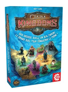 Claim Kingdoms: Das grosse Duell um den Thron! board game cover