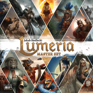 Lumeria: War of the Gods board game cover