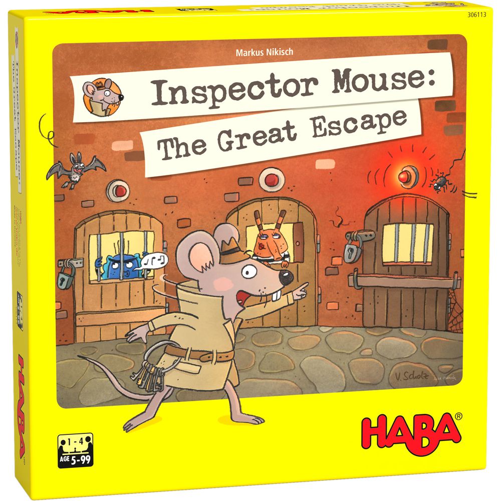 Inspector Mouse: The Great Escape board game cover