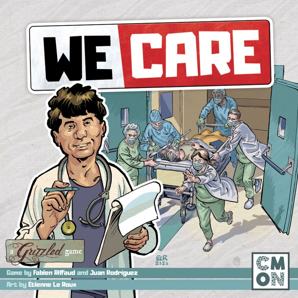 We Care: A Grizzled Game board game cover