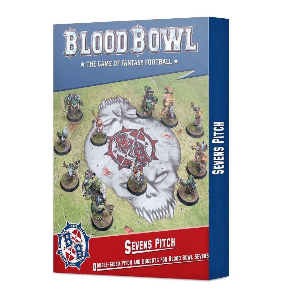 Blood Bowl (Second Season Edition): Sevens Pitch & Dugout Set board game cover