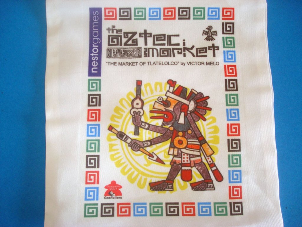 The Aztec Market board game cover