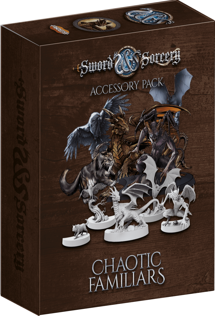Sword & Sorcery: Ancient Chronicles – Chaotic Familiars board game cover