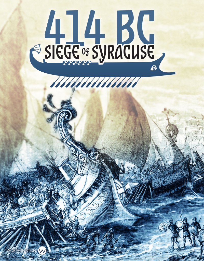 414 BC: Siege of Syracuse board game cover