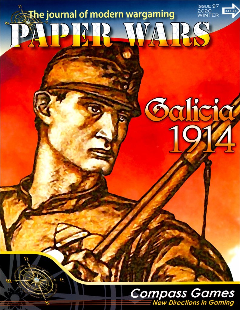 Battle for Galicia, 1914 board game cover
