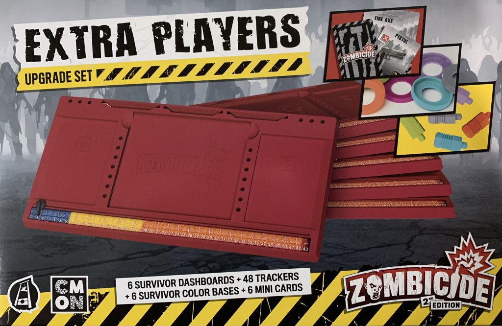 Zombicide (2nd Edition): Extra Players Upgrade Pack board game cover
