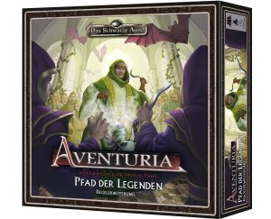 Aventuria: Pfad der Legenden board game cover