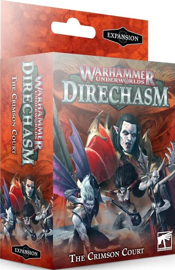 Warhammer Underworlds: Direchasm – The Crimson Court board game cover