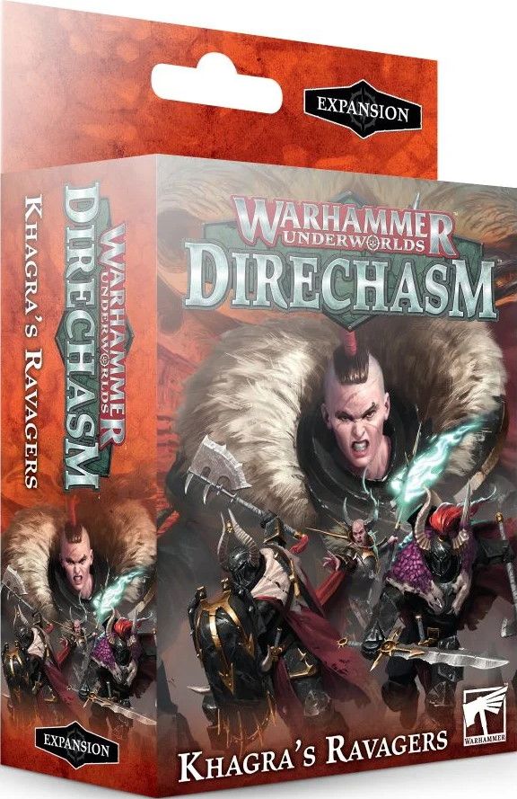 Warhammer Underworlds: Direchasm – Khagra’s Ravagers board game cover