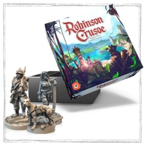 Robinson Crusoe: Adventures on the Cursed Island – Collector’s Edition Upgrade Pack board game cover