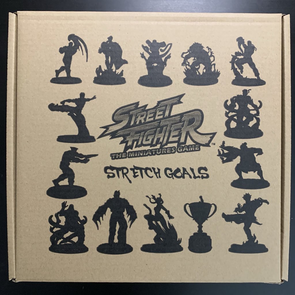 Street Fighter: The Miniatures Game – Stretch Goals Box board game cover