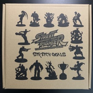 Street Fighter: The Miniatures Game – Stretch Goals Box board game cover