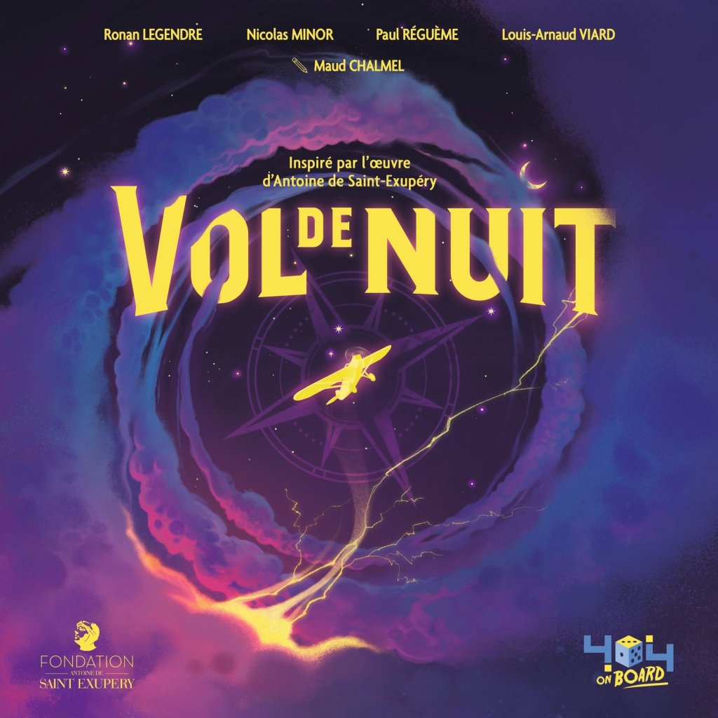 Vol de nuit board game cover