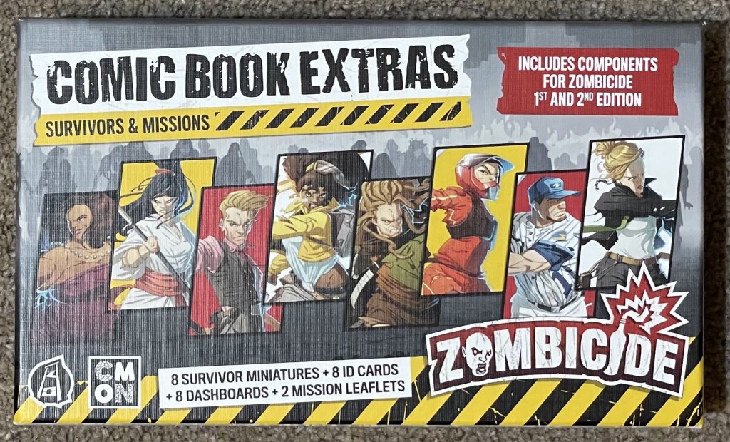 Zombicide Survivor: CMON Comics – Vol. 1 extras board game cover