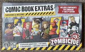 Zombicide Survivor: CMON Comics – Vol. 1 extras board game cover