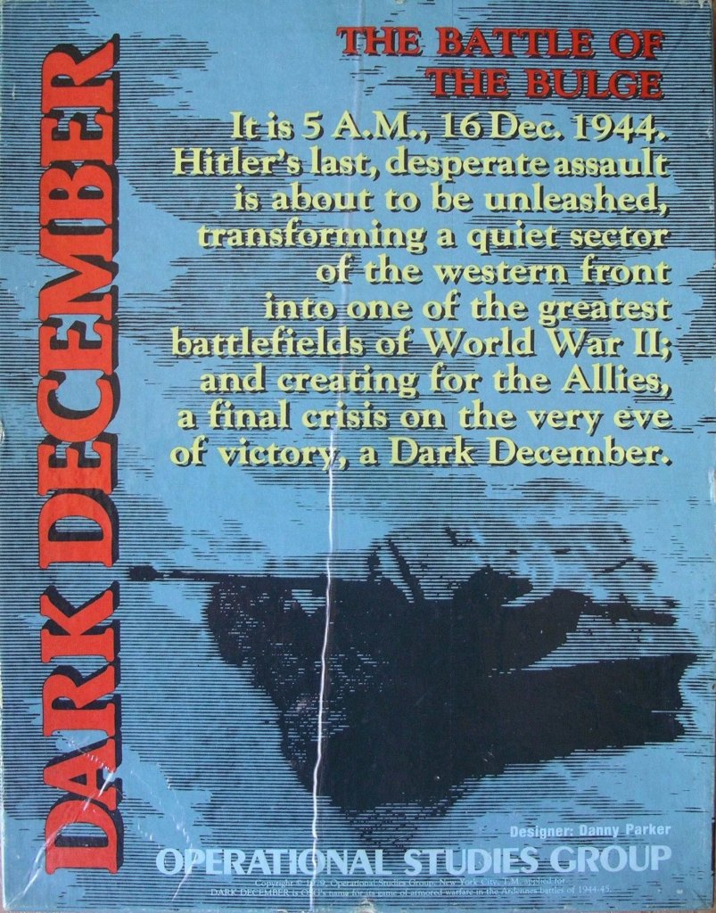 Dark December board game cover