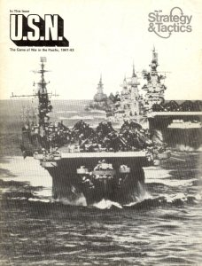 U.S.N.: The Game of War in the Pacific, 1941-43 board game cover