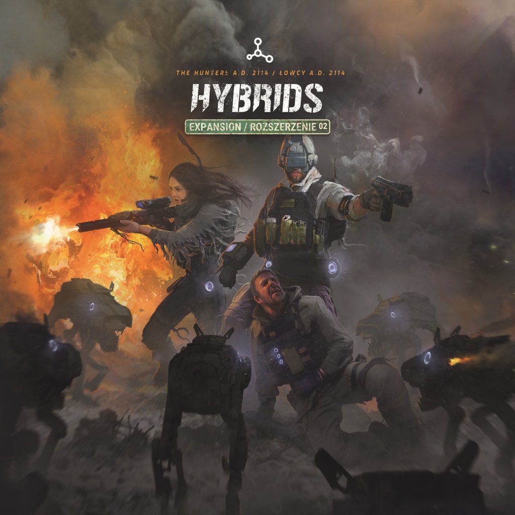 The Hunters A.D. 2114: Hybrids board game cover