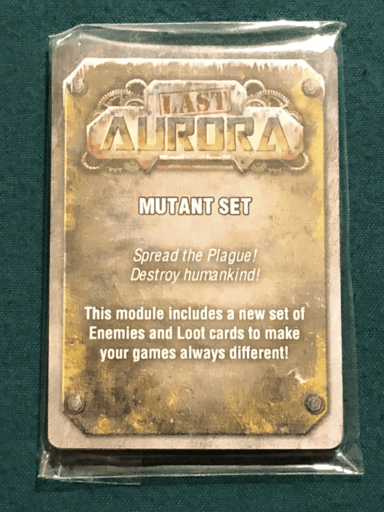 Last Aurora: Mutant Card Set board game cover