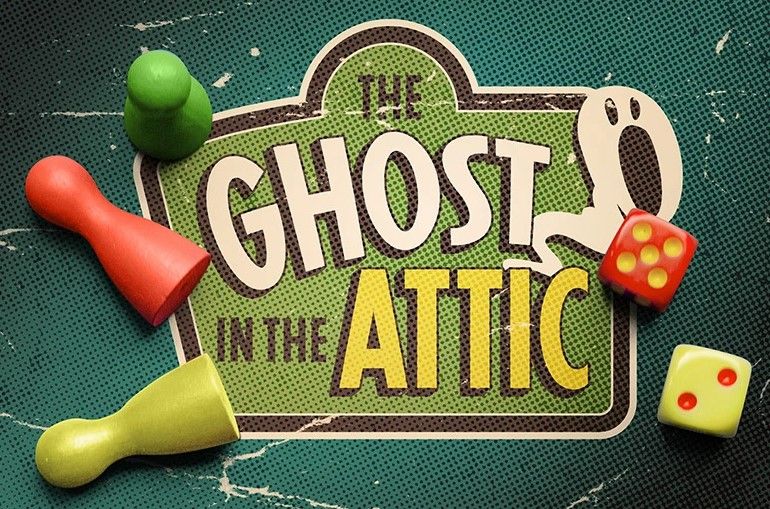 The Ghost in the Attic board game cover