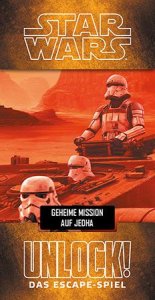 Unlock!: Star Wars – Geheime Mission auf Jedha board game cover