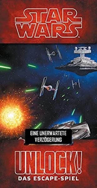 Unlock!: Star Wars – Eine unerwartete Verzögerung board game cover