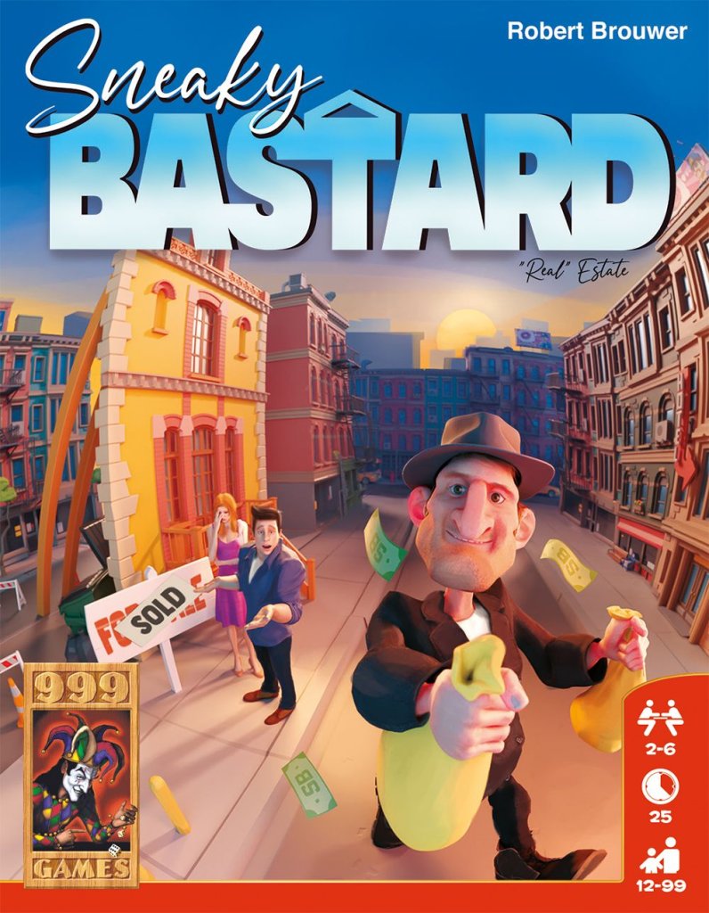 Sneaky Bastard board game cover