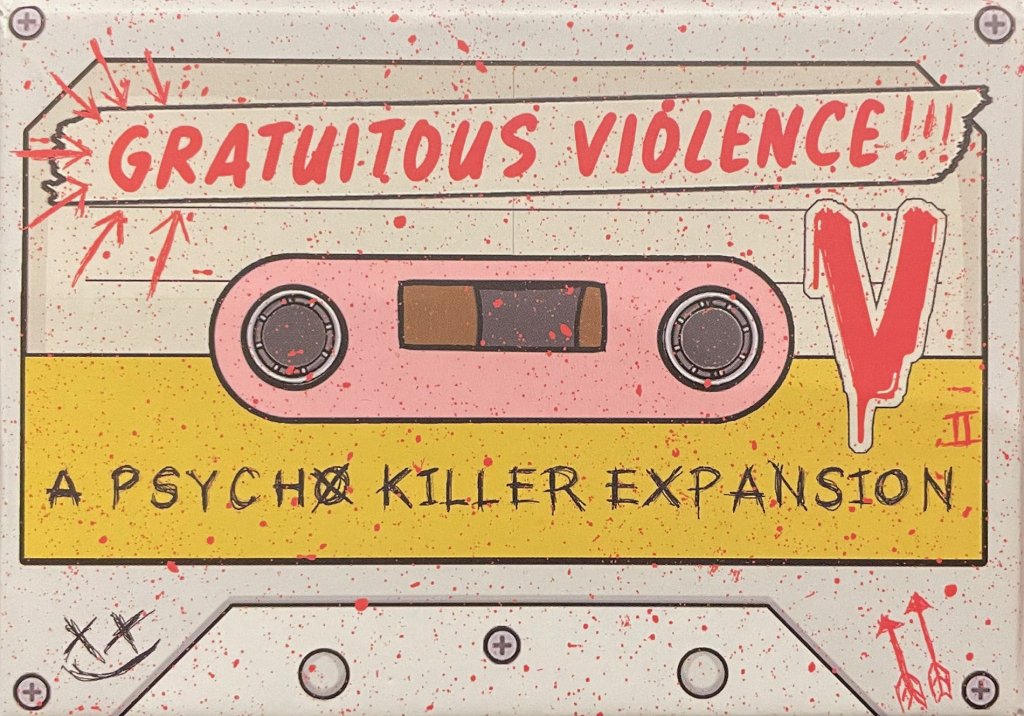 Psycho Killer: Gratuitous Violence!!! board game cover