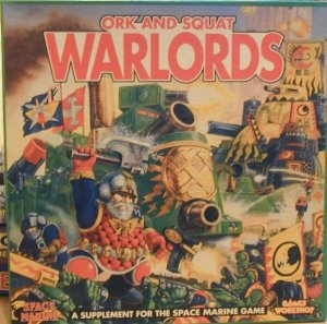Ork and Squat Warlords board game cover