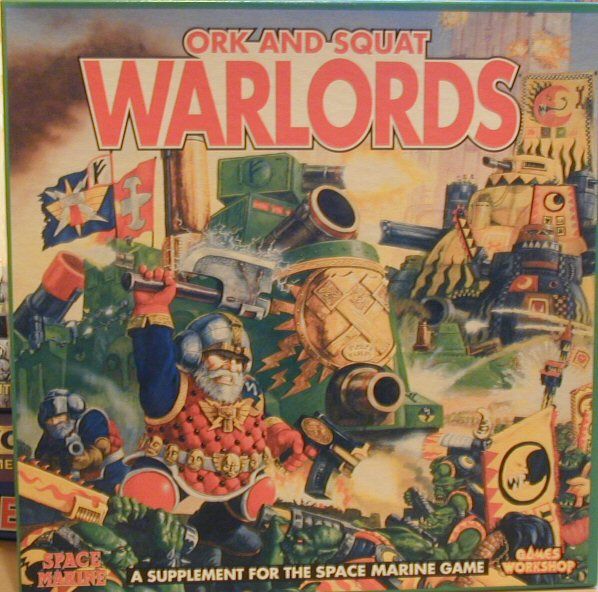 Ork and Squat Warlords board game cover